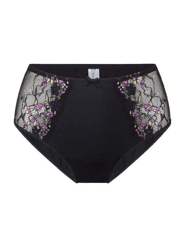 LingaDore LingaDore Slip 'Daily'  pastelno zelena / orhideja bijela / crna