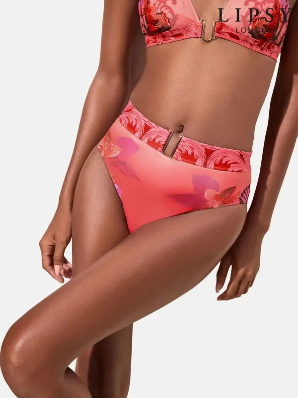 Lipsy Lipsy Bikini donji dio 'Florrie'  ljubičasta / roza / malina