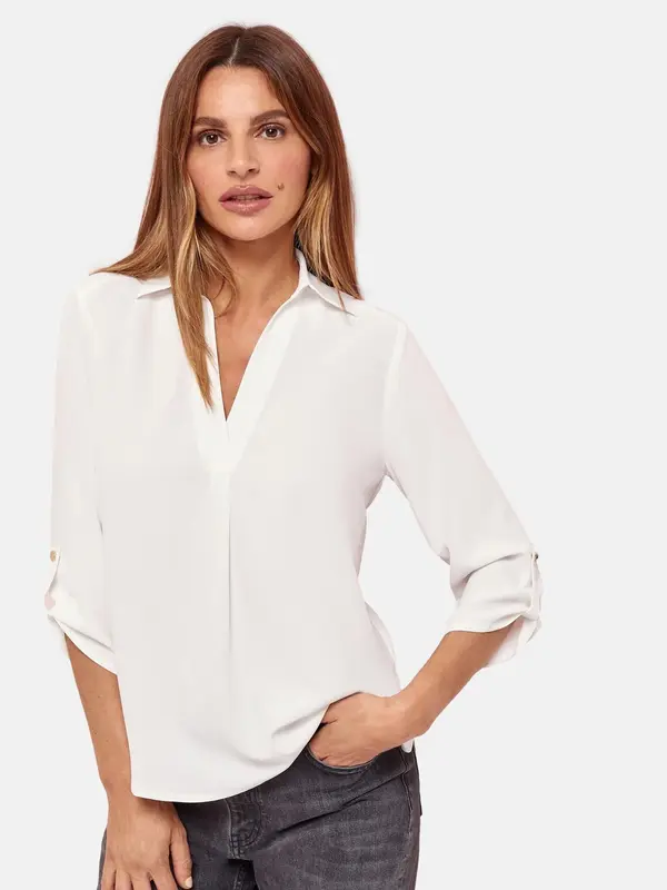 Lipsy Lipsy Bluza  bijela