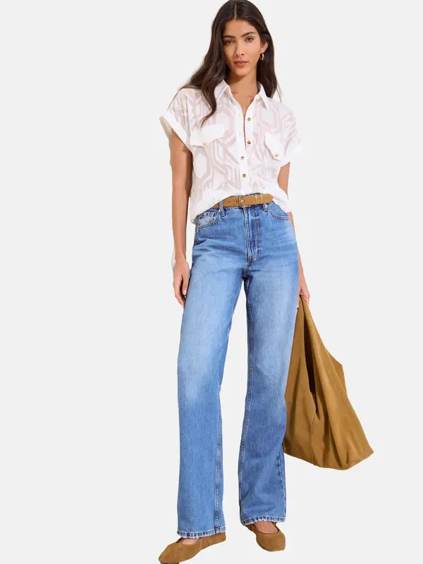 Lipsy Lipsy Bluza  bijela