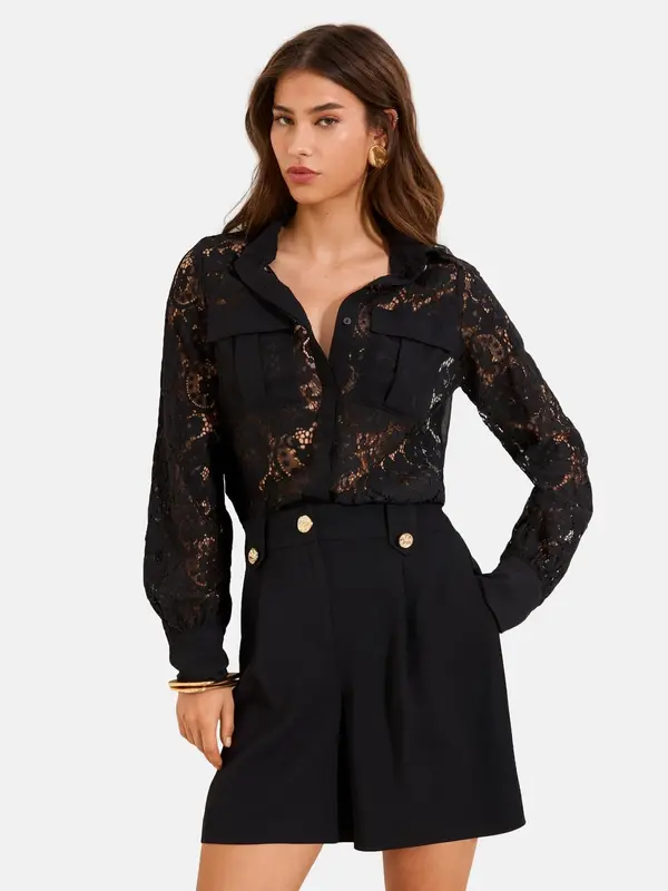 Lipsy Lipsy Bluza  crna