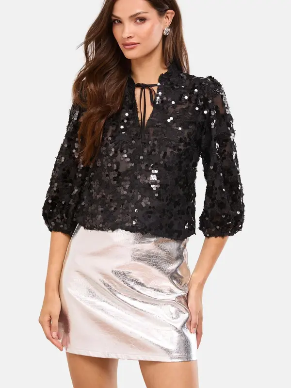 Lipsy Lipsy Bluza  crna