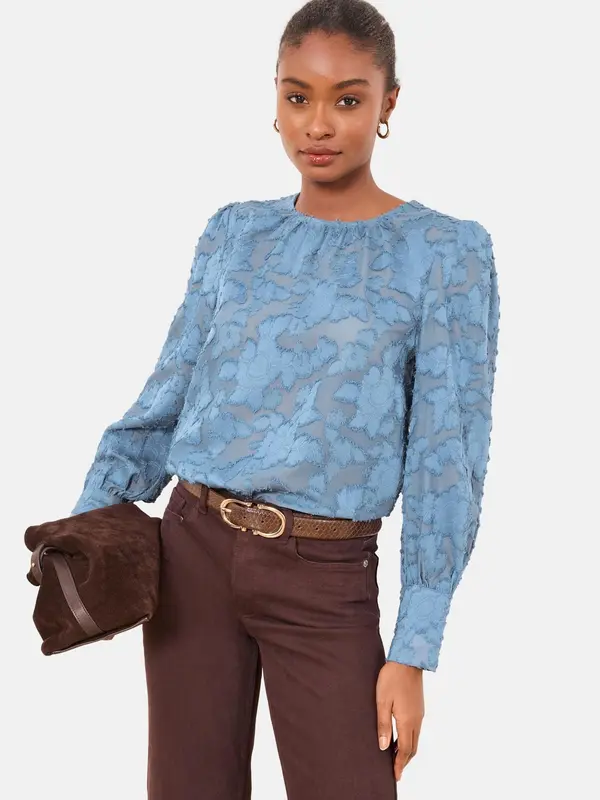 Lipsy Lipsy Bluza  opal / golublje plava