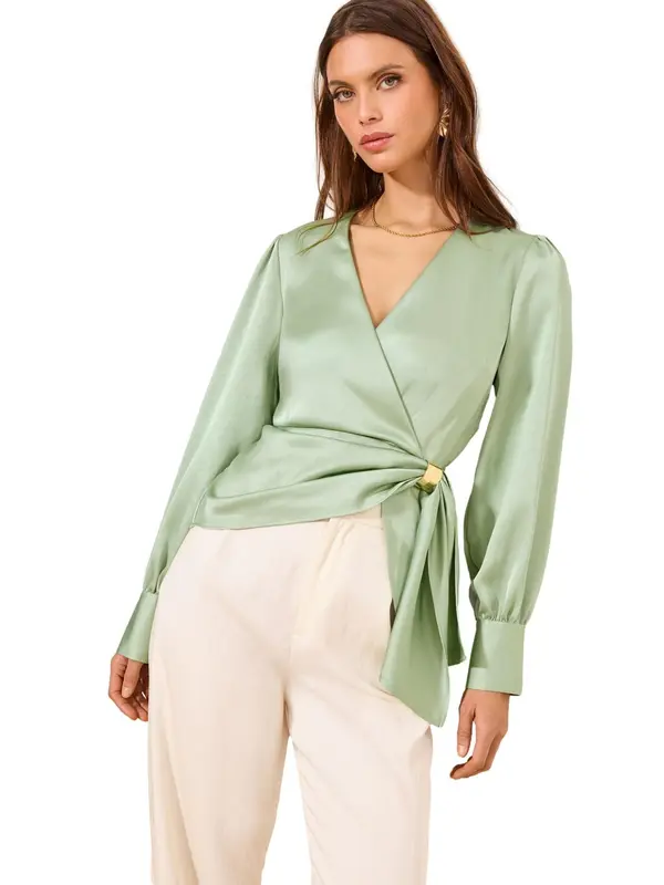 Lipsy Lipsy Bluza  svijetlozelena