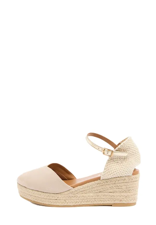 Lipsy Lipsy Espadrile  taupe siva