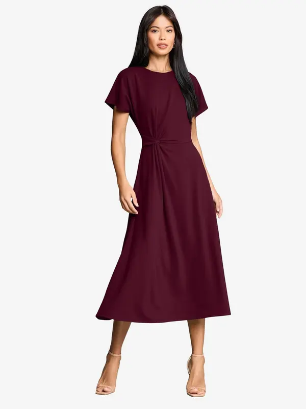 Lipsy Lipsy Haljina  burgund
