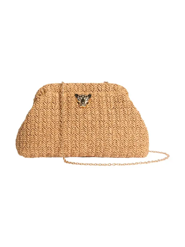 Lipsy Lipsy Pismo torbica  boja devine dlake (camel)