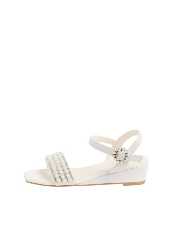 Lipsy Lipsy Sandale  bijela / biserno bijela