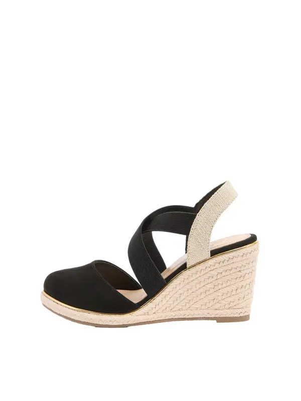 Lipsy Lipsy Sandale  boja pijeska / crna