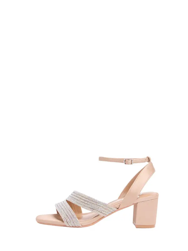 Lipsy Lipsy Sandale  nude / srebro