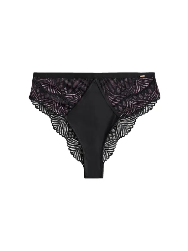 Lipsy Lipsy Slip  šljiva / crna
