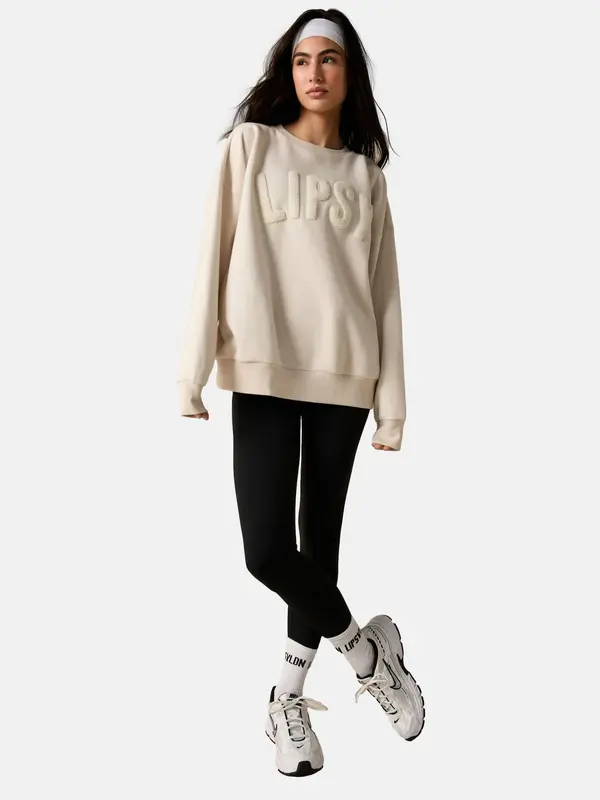 Lipsy Lipsy Sweater majica  boja pijeska