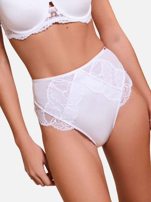 Lipsy Lipsy Tanga gaćice  bijela