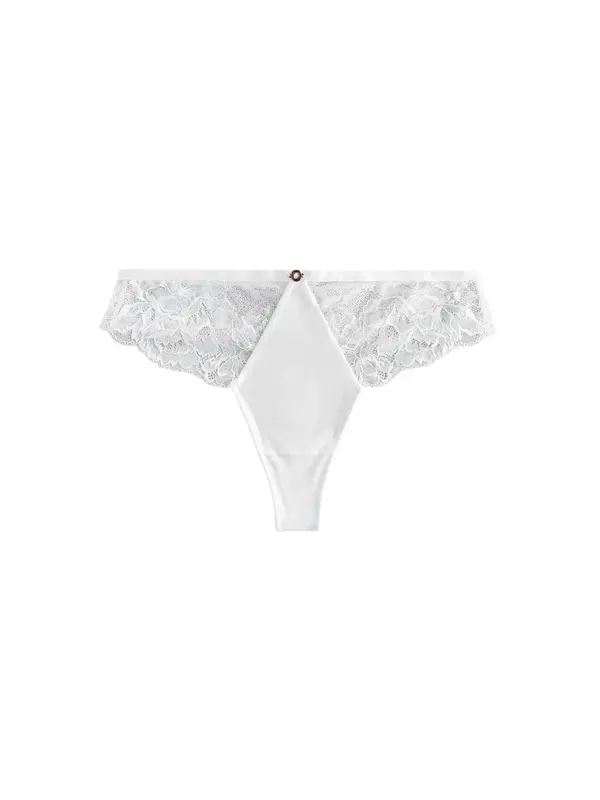 Lipsy Lipsy Tanga gaćice  bijela
