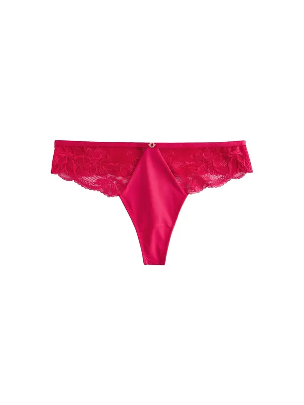 Lipsy Lipsy Tanga gaćice  crvena