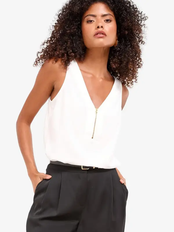 Lipsy Lipsy Top  bijela