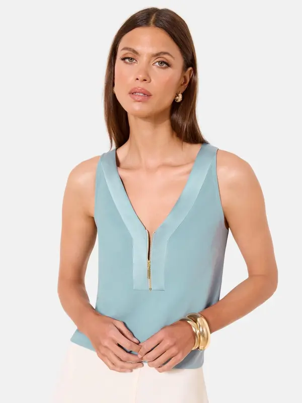 Lipsy Lipsy Top  svijetloplava
