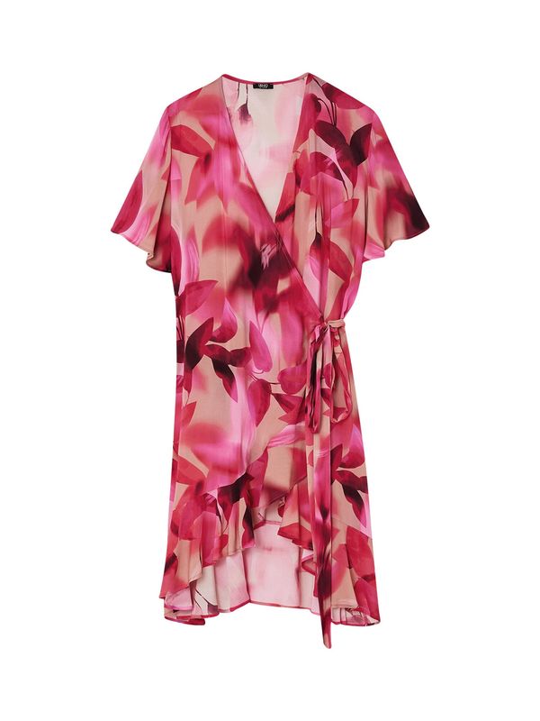 Liu Jo Liu Jo Haljina  bež / roza / malina / bordo