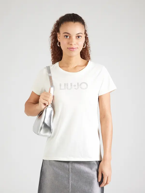 Liu Jo Liu Jo Majica  crna / srebro / bijela