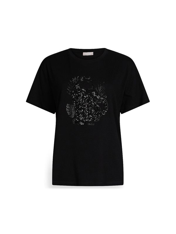 Liu Jo Liu Jo Majica  crna / srebro