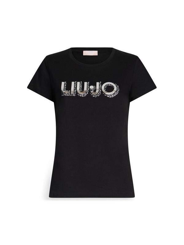 Liu Jo Liu Jo Majica  crna / srebro