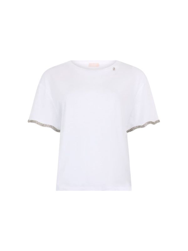 Liu Jo Liu Jo Majica  zlatna / bijela