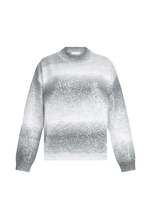 Liu Jo Liu Jo Pulover  siva / bijela