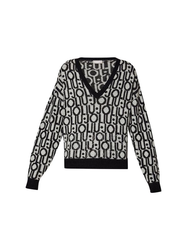 Liu Jo Liu Jo Pulover  siva / crna