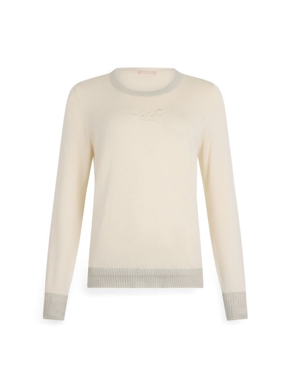 Liu Jo Liu Jo Pulover  svijetlobež / siva