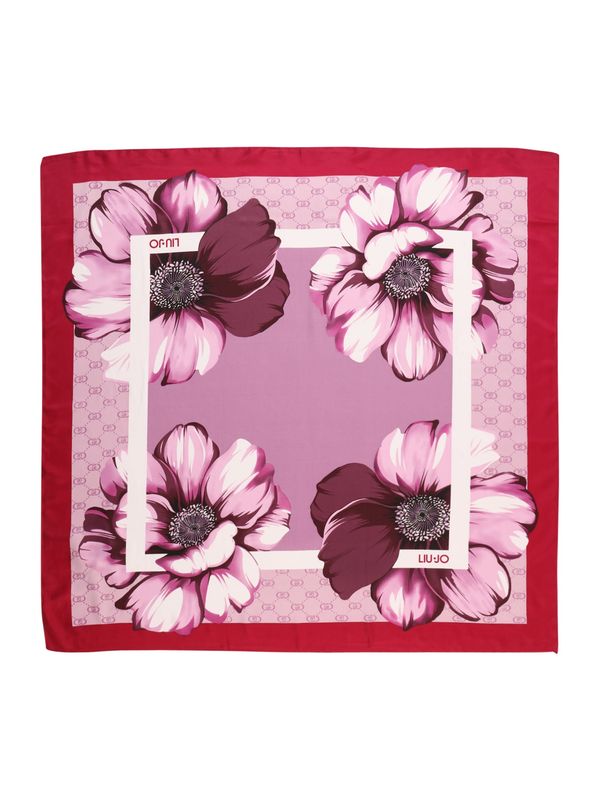 Liu Jo Liu Jo Ručnik 'FOULARD'  roza / svijetloroza / klasično crvena / bijela