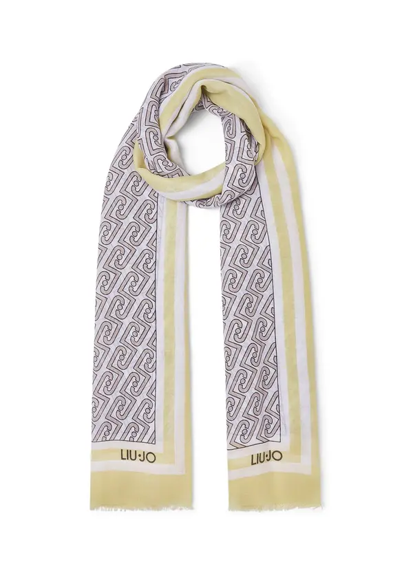 Liu Jo Liu Jo Šal  limeta zelena / pastelno ljubičasta
