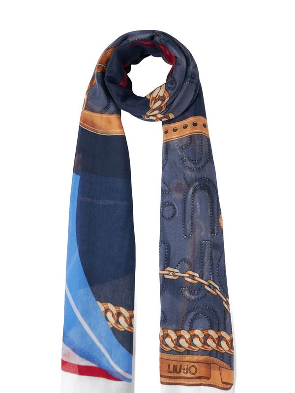 Liu Jo Liu Jo Šal  tamno plava / miks boja