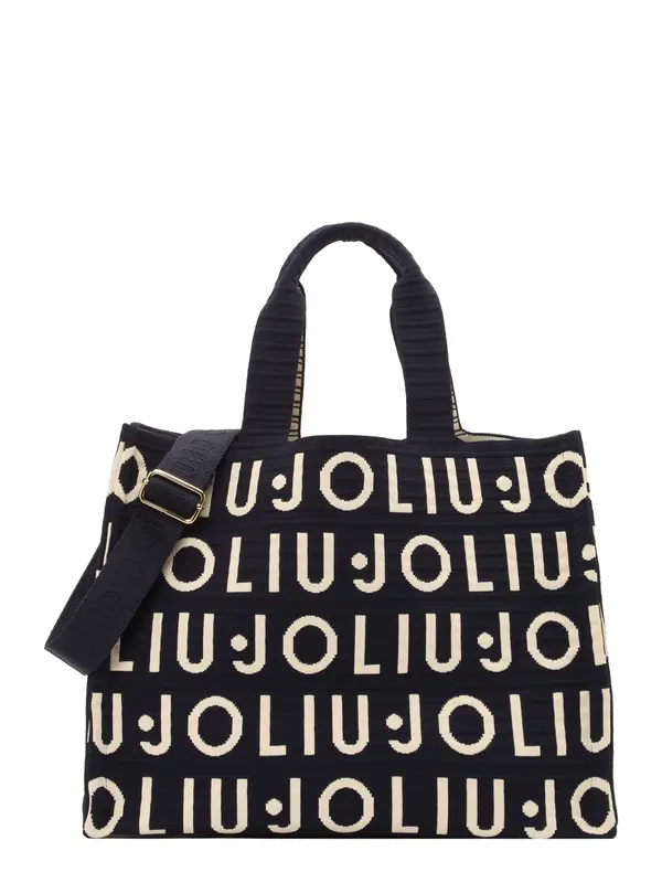 Liu Jo Liu Jo Shopper torba  svijetlobež / noćno plava