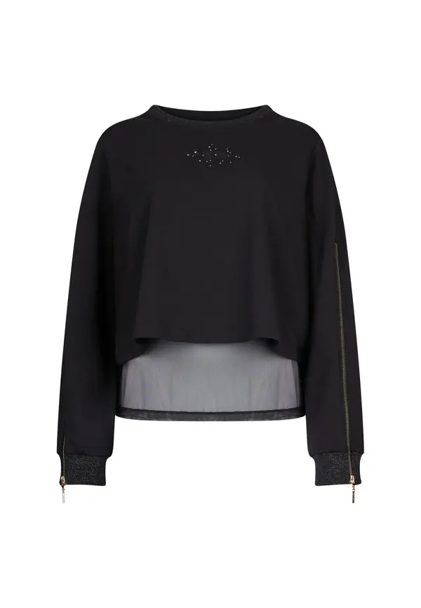 Liu Jo Liu Jo Sweater majica  crna