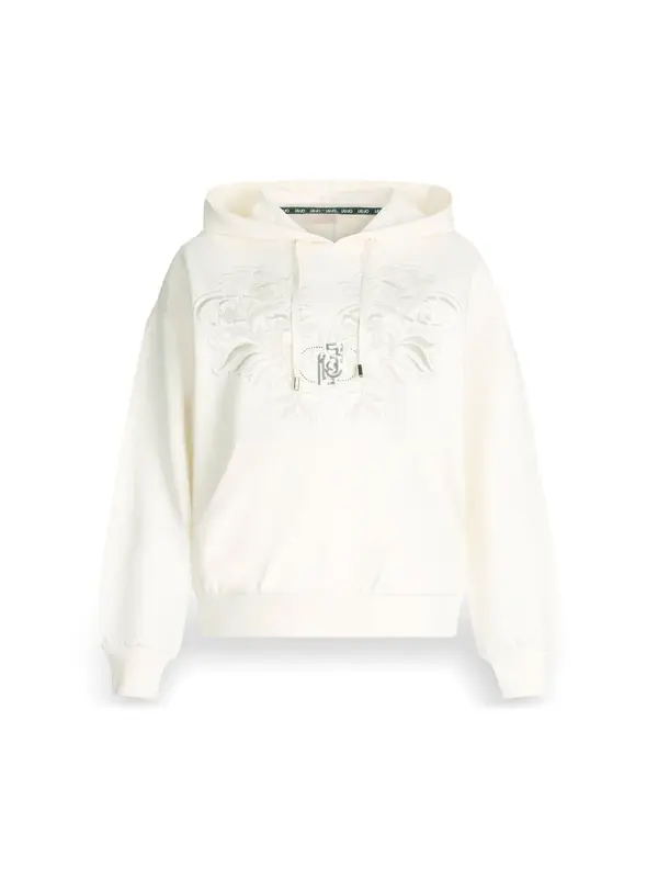 Liu Jo Liu Jo Sweater majica 'LiuJoBetter'  bijela