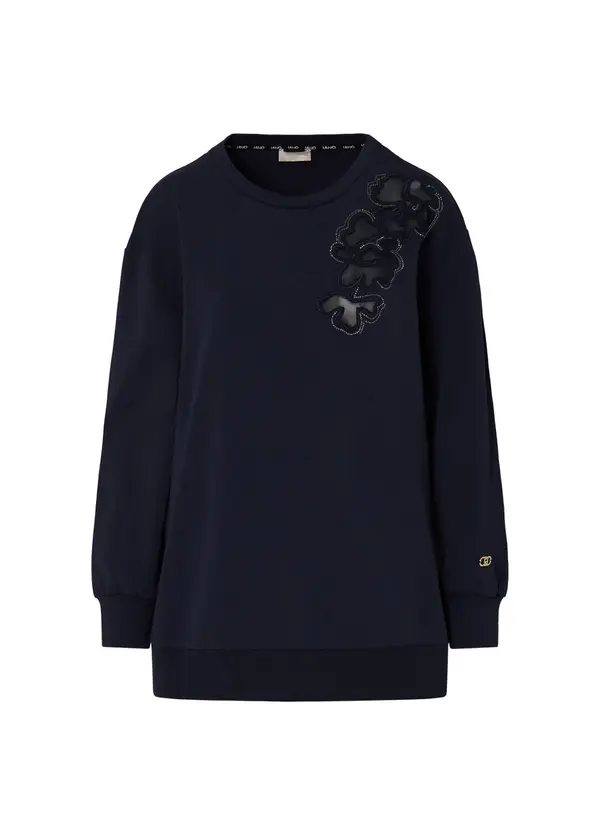 Liu Jo Liu Jo Sweater majica  tamno plava