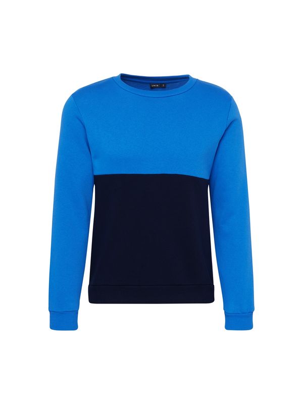 LMTD LMTD Sweater majica 'TRAY'  plava / mornarsko plava / bijela