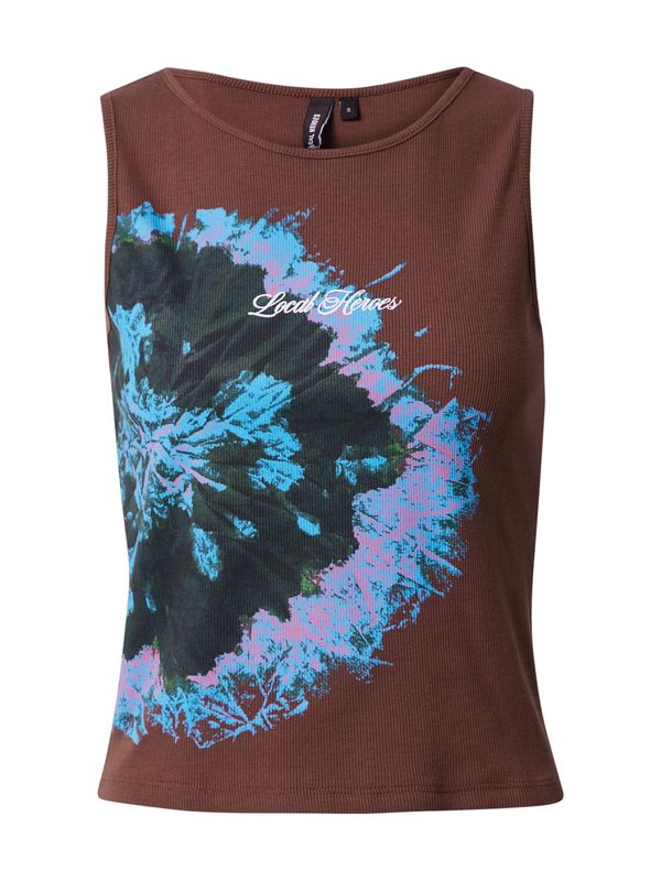 LOCAL HEROES LOCAL HEROES Top 'BLOOM'  svijetloplava / smeđa / tamno zelena / orhideja bijela