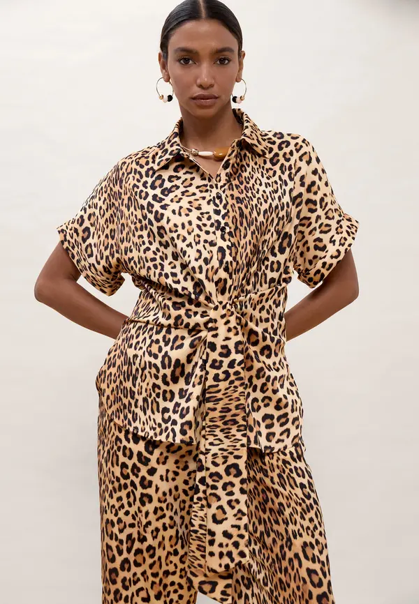 Lola Casademunt Lola Casademunt Bluza  karamela / cappuccino / crna
