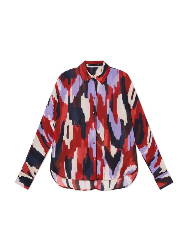 Lola Casademunt Lola Casademunt Bluza  morsko plava / svijetloljubičasta / crvena / prljavo bijela