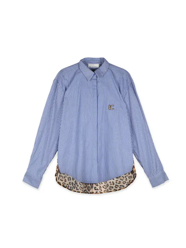 Lola Casademunt Lola Casademunt Bluza  safirno plava / med / crna / bijela