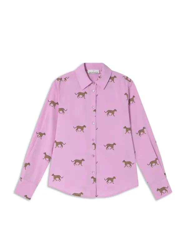 Lola Casademunt Lola Casademunt Bluza  svijetlosmeđa / svijetloroza / crna