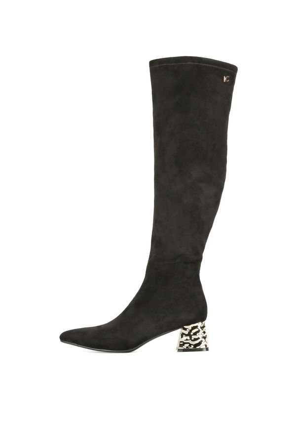 Lola Casademunt Lola Casademunt Čizme  zlatna / crna / bijela