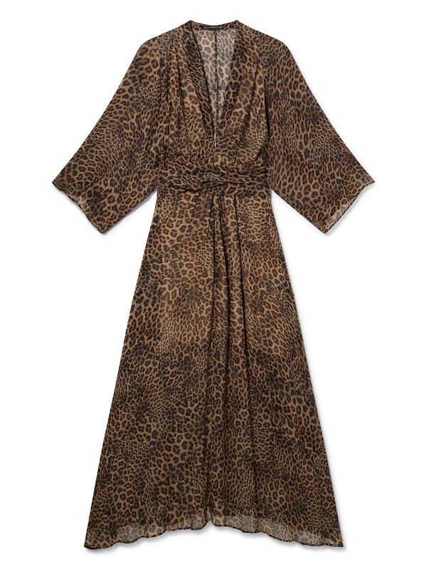 Lola Casademunt Lola Casademunt Haljina  smeđa / cappuccino / tamno smeđa