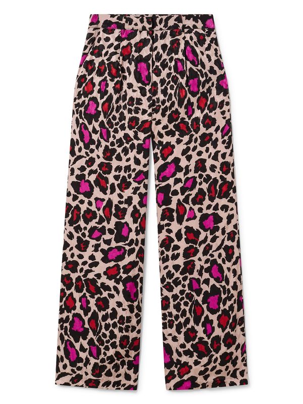 Lola Casademunt Lola Casademunt Hlače  bež / roza / crvena / crna