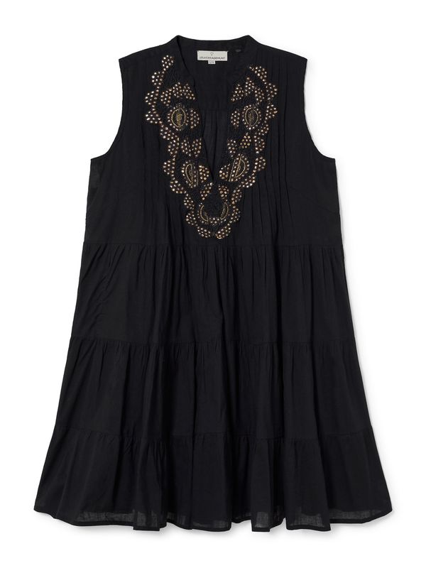 Lola Casademunt Lola Casademunt Ljetna haljina  zlatna / crna / bijela