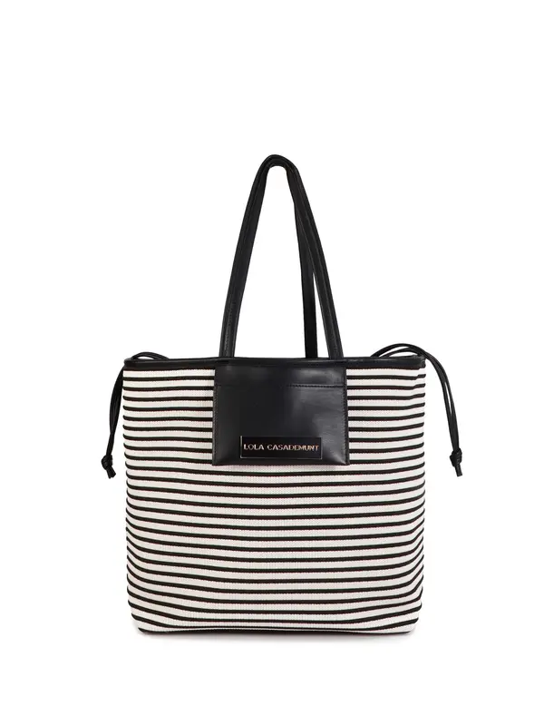 Lola Casademunt Lola Casademunt Shopper torba  crna / bijela