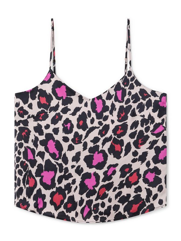 Lola Casademunt Lola Casademunt Top 'Caraco'  ecru/prljavo bijela / roza / crna