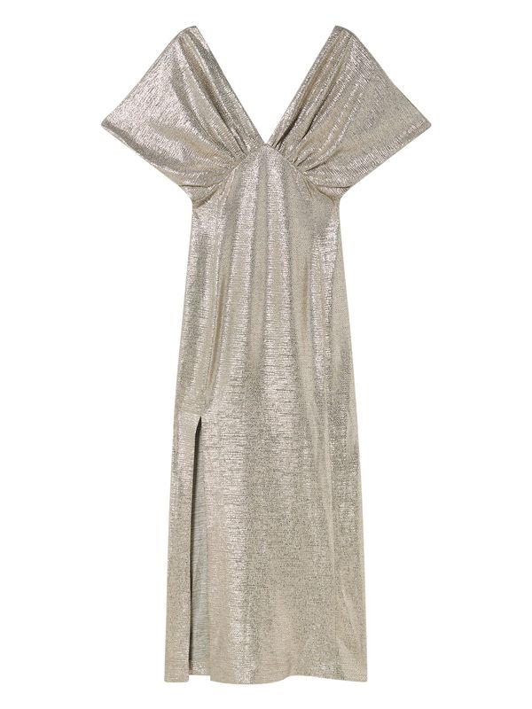 Lola Casademunt Lola Casademunt Večernja haljina  zlatna