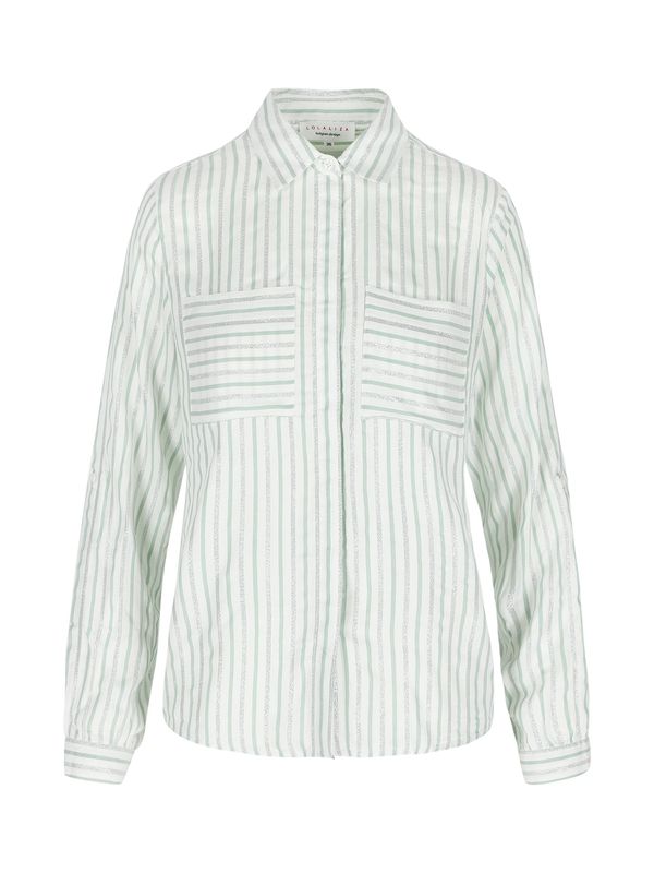 LolaLiza LolaLiza Bluza  zelena / bijela